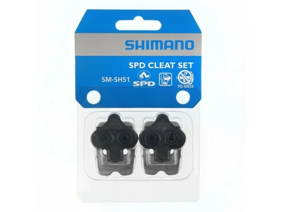 CALES SHIMANO VTT NOIR SMSH51 SPD LATERAL ECROU 3 CALES SHIMANO VTT NOIR SMSH51 SPD LATERAL ECROU