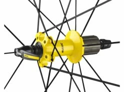 MAVIC KSYRIUM ELITE UST JAUNE PAIRE DE ROUES -VÉLOS ENFANTS SHOP mavic ksyrium elite ust jaune paire de roues tubeless 4